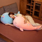 Cute Whale Soft Home Decor Giant Cartoon Plush Toy Narwhale Dolls For Baby