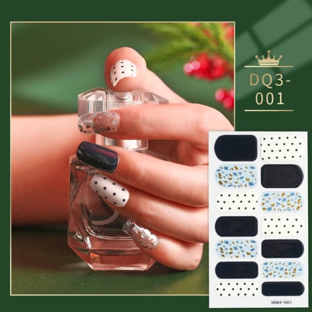 Solid Colors And Creative Nail Art Nail Wraps DIY Nail Stickers Designer Designer Nail Foil Sticker For Nails Nail Art Stickers