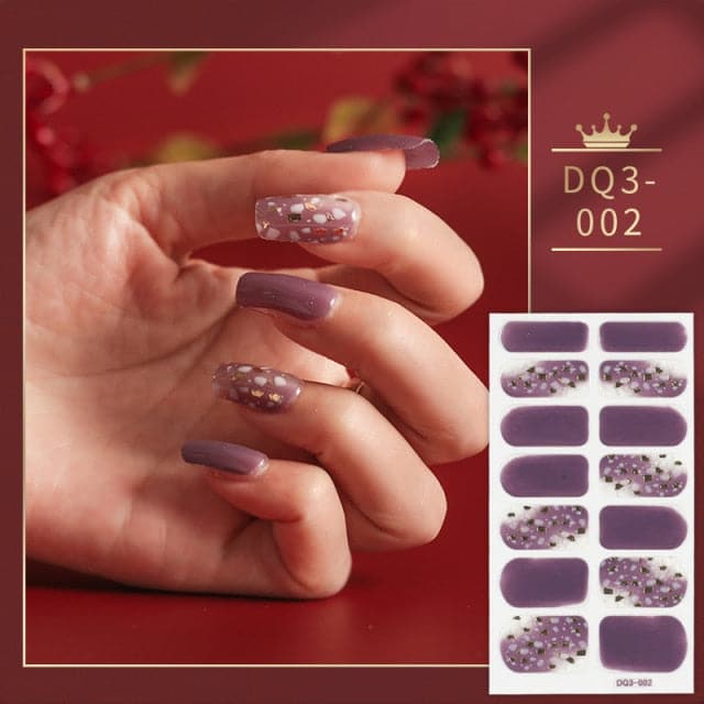 Solid Colors And Creative Nail Art Nail Wraps DIY Nail Stickers Designer Designer Nail Foil Sticker For Nails Nail Art Stickers