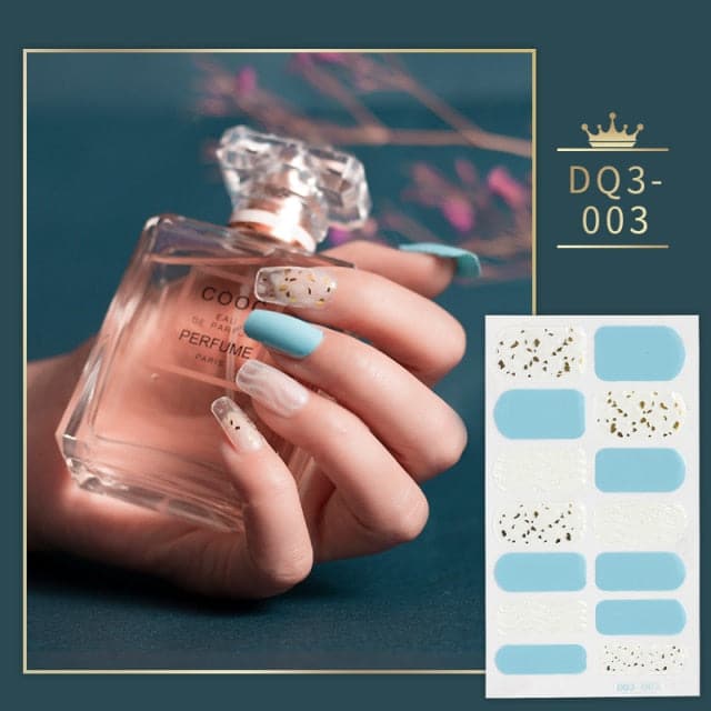 Solid Colors And Creative Nail Art Nail Wraps DIY Nail Stickers Designer Designer Nail Foil Sticker For Nails Nail Art Stickers