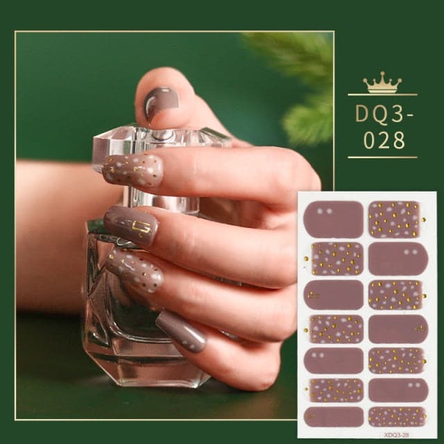 Solid Colors And Creative Nail Art Nail Wraps DIY Nail Stickers Designer Designer Nail Foil Sticker For Nails Nail Art Stickers