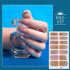 Solid Colors And Creative Nail Art Nail Wraps DIY Nail Stickers Designer Designer Nail Foil Sticker For Nails Nail Art Stickers