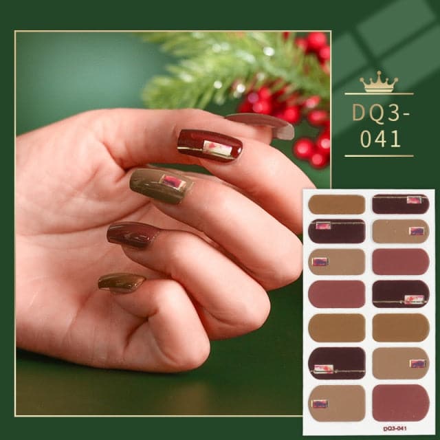 Solid Colors And Creative Nail Art Nail Wraps DIY Nail Stickers Designer Designer Nail Foil Sticker For Nails Nail Art Stickers