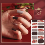 Solid Colors And Creative Nail Art Nail Wraps DIY Nail Stickers Designer Designer Nail Foil Sticker For Nails Nail Art Stickers