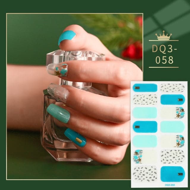 Solid Colors And Creative Nail Art Nail Wraps DIY Nail Stickers Designer Designer Nail Foil Sticker For Nails Nail Art Stickers
