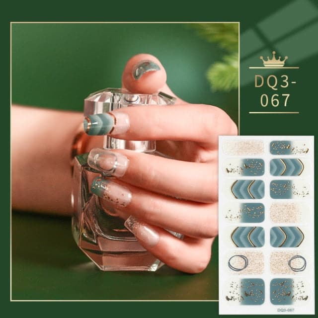 Solid Colors And Creative Nail Art Nail Wraps DIY Nail Stickers Designer Designer Nail Foil Sticker For Nails Nail Art Stickers