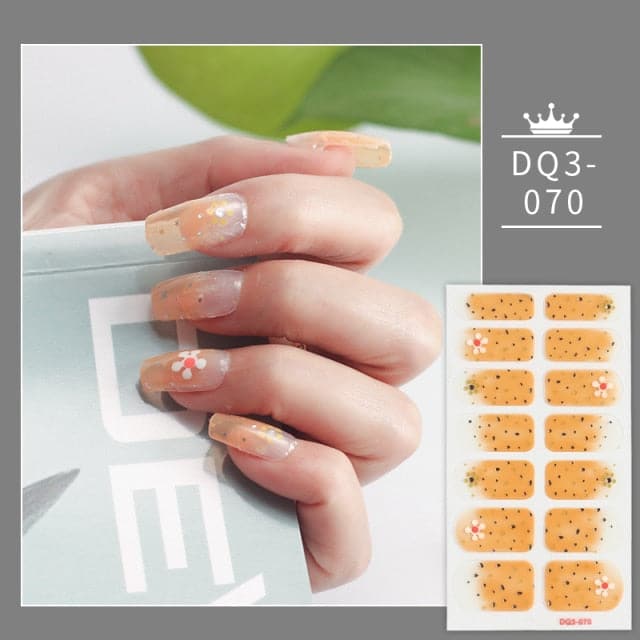 Solid Colors And Creative Nail Art Nail Wraps DIY Nail Stickers Designer Designer Nail Foil Sticker For Nails Nail Art Stickers