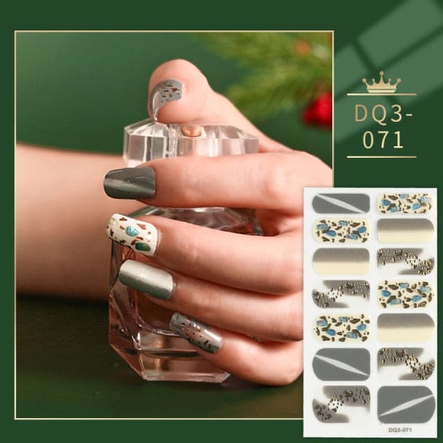 Solid Colors And Creative Nail Art Nail Wraps DIY Nail Stickers Designer Designer Nail Foil Sticker For Nails Nail Art Stickers