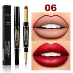 Waterproof Matte Lipstick Pencil Lip Liner Makeup Contour Tint Red Lasting Moisturizing Makeup Contour Cosmetics