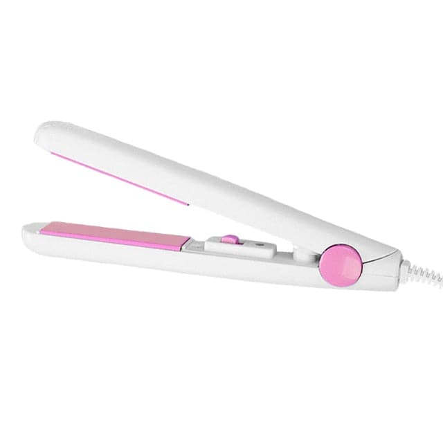 Mini Hair-Straightener Flat Iron Ceramic Hair Straightener Dry and Wet Thermostatic Electric Curling Iron Fashion Styling Tools