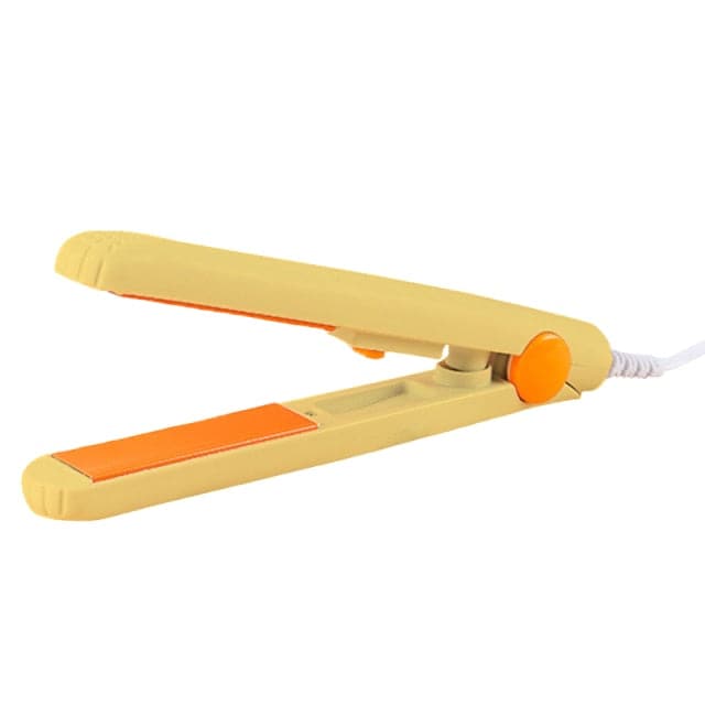 Mini Hair-Straightener Flat Iron Ceramic Hair Straightener Dry and Wet Thermostatic Electric Curling Iron Fashion Styling Tools