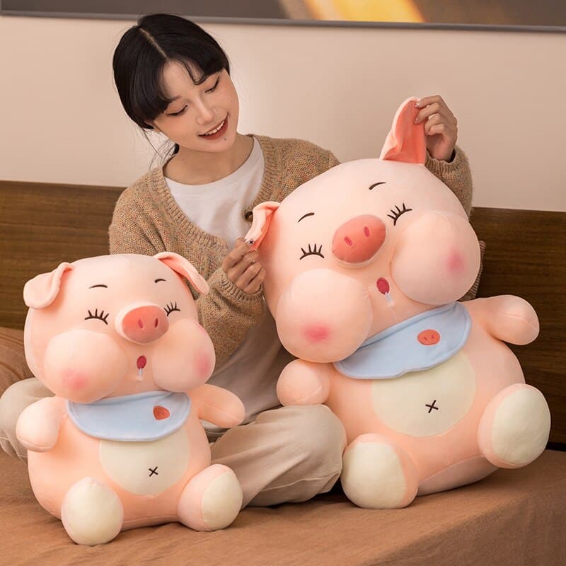 Lovely Smile Cute Fat Pig Plush Toys Appease Pillow Kids Best Gifts