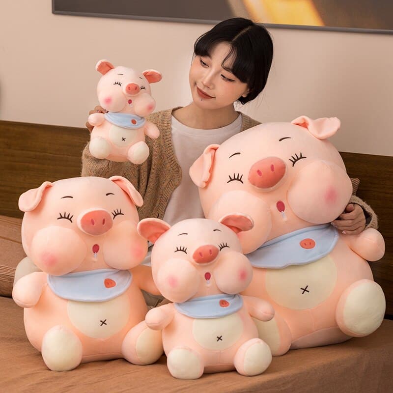 Lovely Smile Cute Fat Pig Plush Toys Appease Pillow Kids Best Gifts