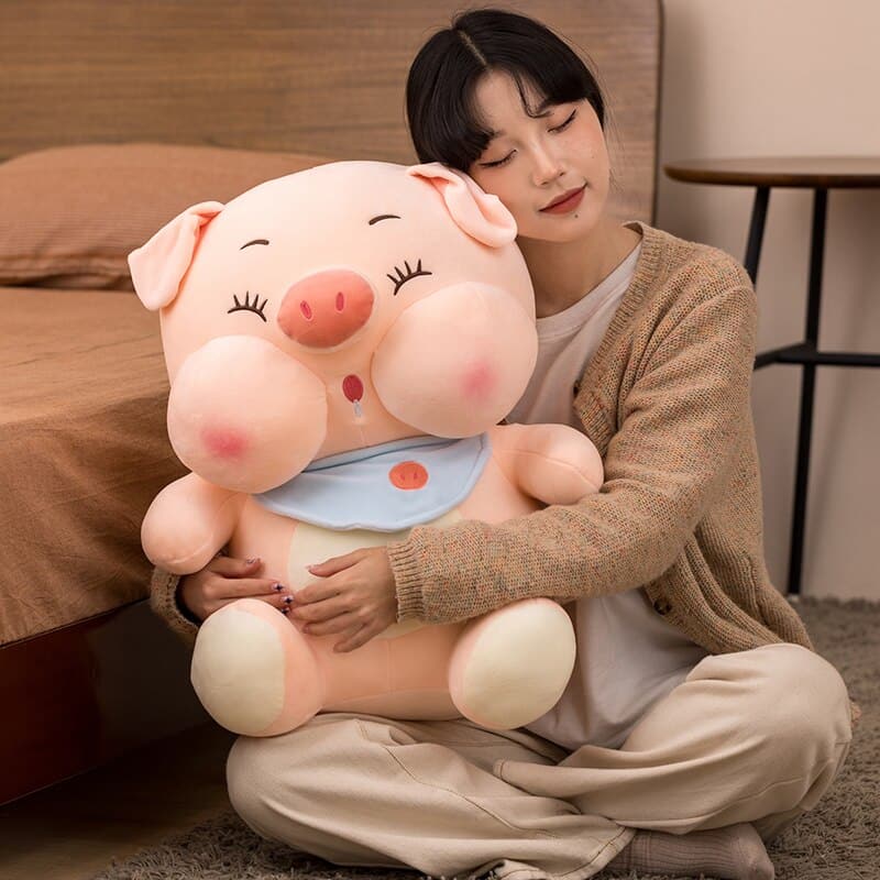 Lovely Smile Cute Fat Pig Plush Toys Appease Pillow Kids Best Gifts