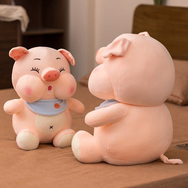 li New Lovely Fat Pig Plush Toys Stuffed Cute Animal Doll Baby Piggy Kids Appease Pillow for Girls Birthday Chrismast Gift