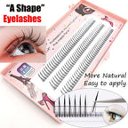 Premade Volume False Eyelashes Extension Natural Cluster Long Lasting Easy to apply DIY Eye Makeup Tools