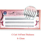 Premade Volume False Eyelashes Extension Natural Cluster Long Lasting Easy to apply DIY Eye Makeup Tools