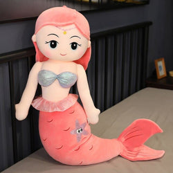 Mermaid Plush Toys Soft Baby Sleep Partner Beautiful Girls Dolls For Baby Sleeping Hug