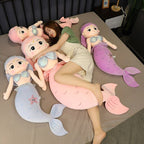 Mermaid Plush Toys Soft Baby Sleep Partner Beautiful Girls Dolls For Baby Sleeping Hug