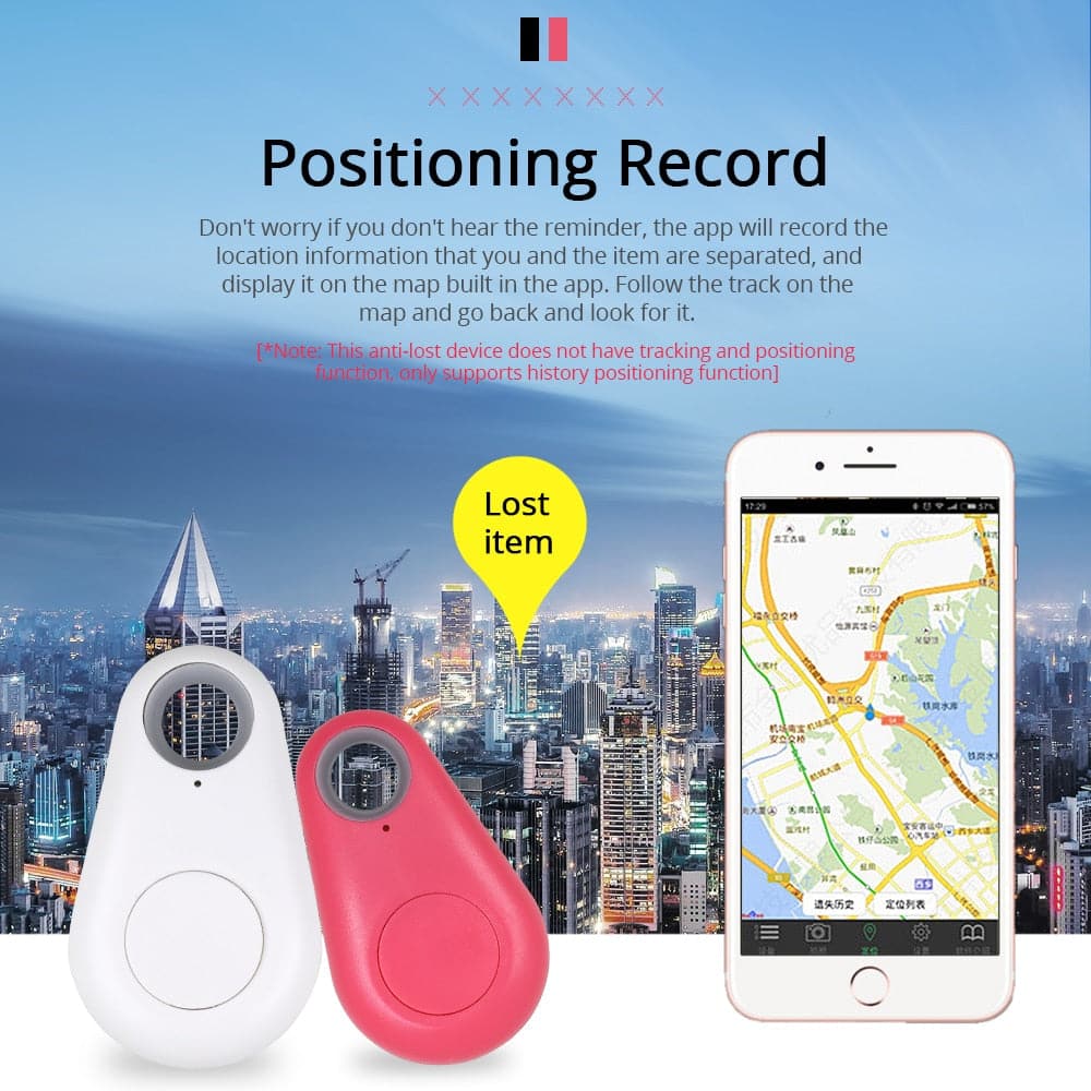 Anti-lost Alarm Smart Tag Wireless Bluetooth-compatible Tracker Child Bag Wallet Key Finder Anti Lost Alarm Itag GPS Tracker