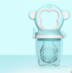 Baby Nipple Fresh Food Nibbler Baby Pacifiers Feeder Kids Fruit Feeding Nipple Safe Supplies Nipple Teat Pacifier Bottles