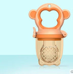 Baby Nipple Fresh Food Nibbler Baby Pacifiers Feeder Kids Fruit Feeding Nipple Safe Supplies Nipple Teat Pacifier Bottles