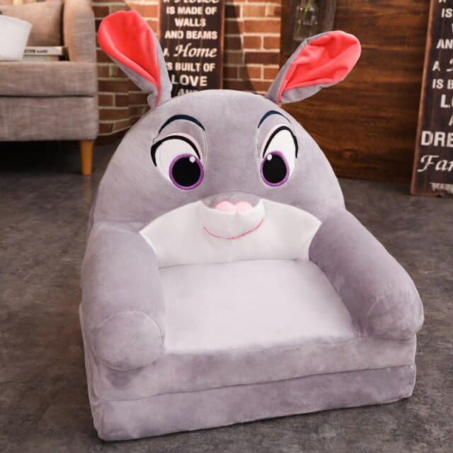 Children's Cute Cartoon Folding Mini Sofa Creative Animals Chairs Home Decor