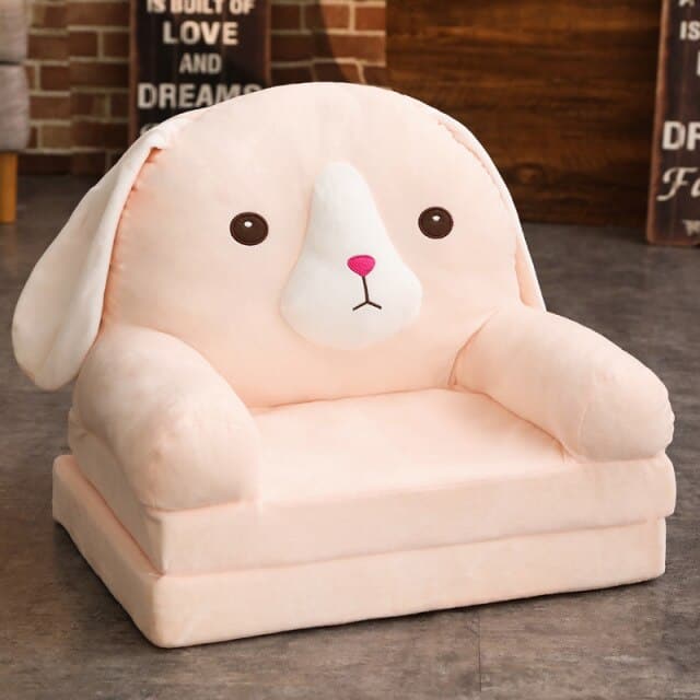 Children's Cute Cartoon Folding Mini Sofa Creative Animals Chairs Home Decor