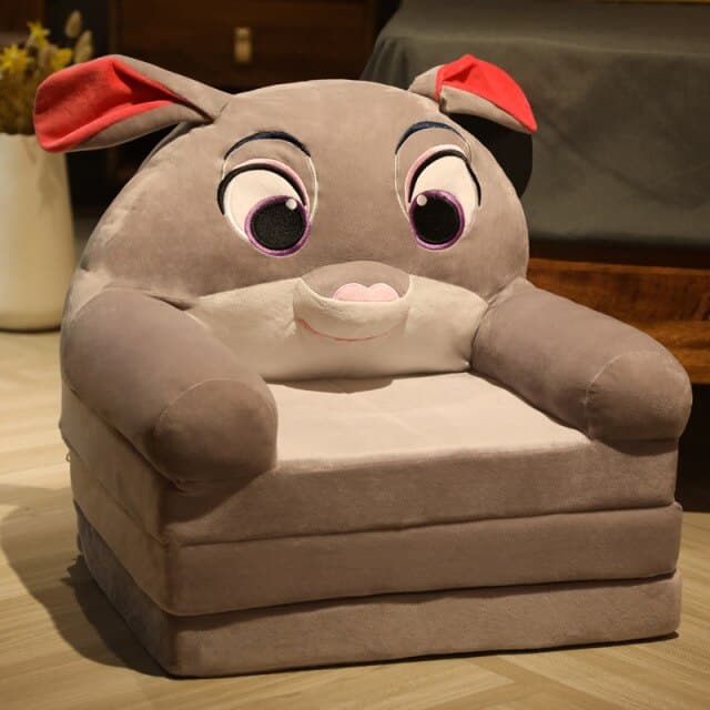 Children's Cute Cartoon Folding Mini Sofa Creative Animals Chairs Home Decor