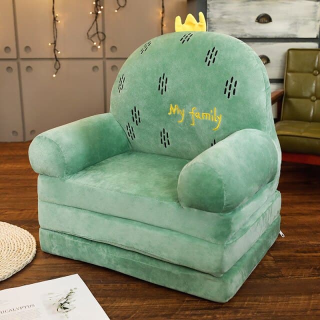 Children's Cute Cartoon Folding Mini Sofa Creative Animals Chairs Home Decor