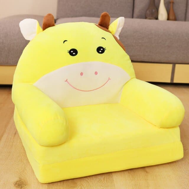 Children's Cute Cartoon Folding Mini Sofa Creative Animals Chairs Home Decor