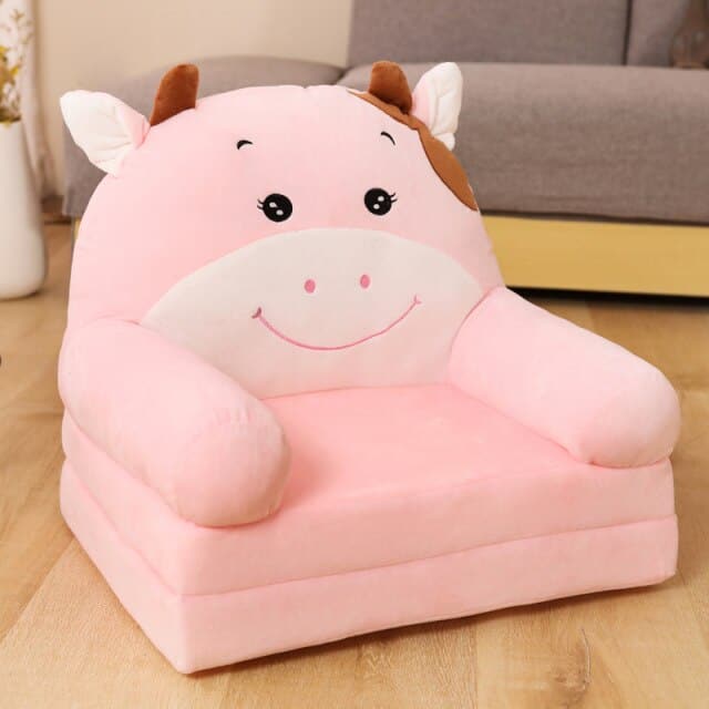 Children's Cute Cartoon Folding Mini Sofa Creative Animals Chairs Home Decor