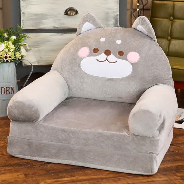 Children's Cute Cartoon Folding Mini Sofa Creative Animals Chairs Home Decor