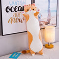 Soft Long Cat Pillow Stuffed Plush Toys Sleeping Bedroom Decor Comfortable Dolls