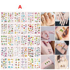 30pcs/set Tattoo For Woman Hands Arm Body Waterproof Temporary Tattoos