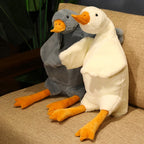 Giant Duck Plush Toys Fluffy Sleep Pillow Goose Doll for Rest and Reading Home Decor HolidaY Gifts