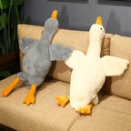 Giant Duck Plush Toys Floor Mat Kids Gift Cute Animal Stuffed Swan Goose Soft Dolls