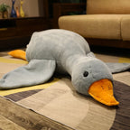 Giant Duck Plush Toys Fluffy Sleep Pillow Goose Doll for Rest and Reading Home Decor HolidaY Gifts