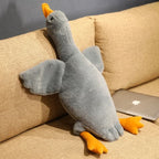 Giant Duck Plush Toys Floor Mat Kids Gift Cute Animal Stuffed Swan Goose Soft Dolls