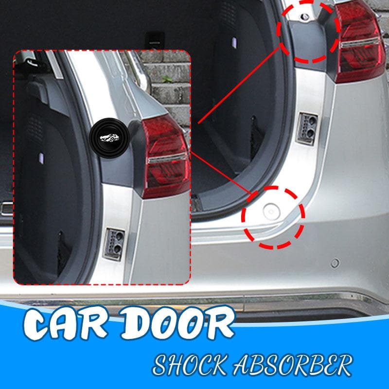 Car Door Shock Stickers Silent Gasket With Trunk Sound Insulation Pad Shockproof Thickening Cushion Shock Absorbing Gasket