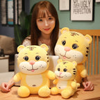 Cute Little Tiger Doll Plush Toy Child Doll Boy and Girl Mascot Birthday Gift