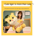 Cute Little Tiger Doll Plush Toy Child Doll Boy and Girl Mascot Birthday Gift