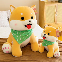 Cute Shiba Inu Doll Dog Plush Toy Sleeping Pillow Home Decor for Kids Gifts