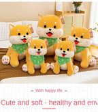 Cute Shiba Inu Doll Dog Plush Toy Sleeping Pillow Home Decor for Kids Gifts