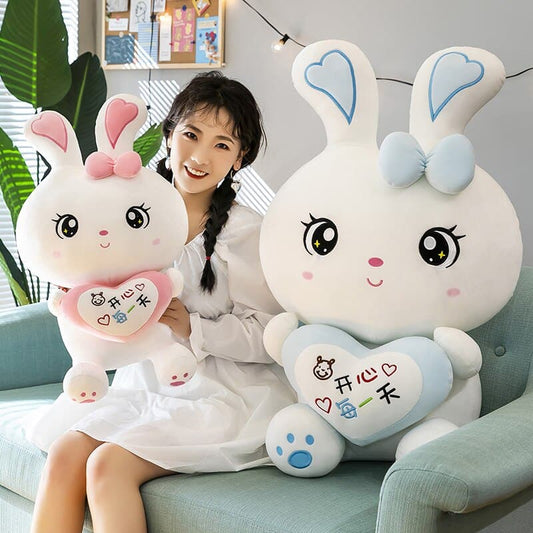 Sweet Love Hearts Cartoon Rabbit Plush Toy Dolls Sofa Decorative Best Gifts For Lover