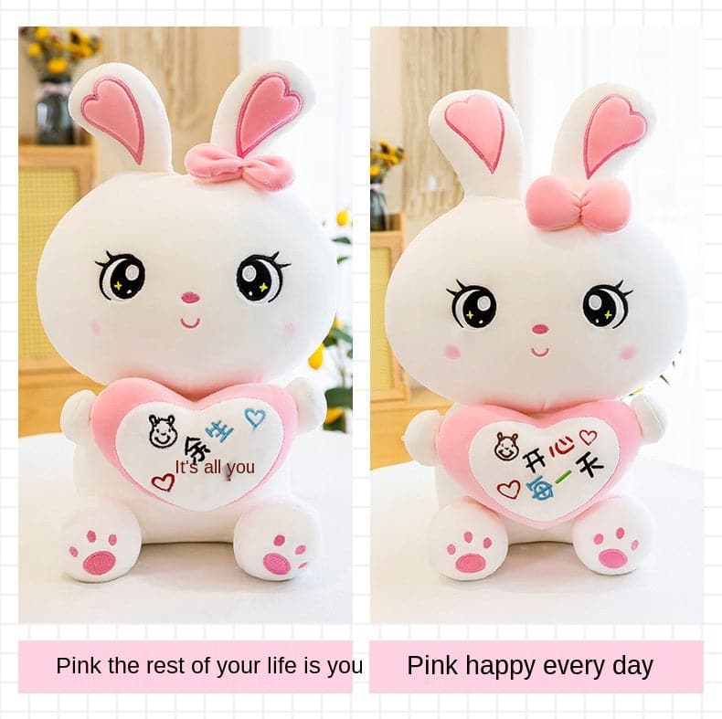 Sweet Love Hearts Cartoon Rabbit Plush Toy Dolls Sofa Decorative Best Gifts For Lover