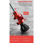 Stainless Steel Fishing Nail Knot Tying Fly Knock Fish Hook Decoupling Tool  Flying Protection Knock Hard Stop Needle Unhooker