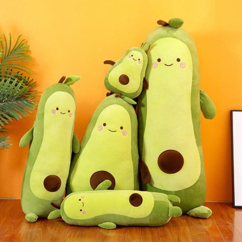 TikTok Avocado Plush Pillow Hugs Stuffed Toys Home Decor Pop Doll Cushion Soft Filled Gifts
