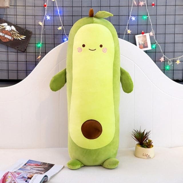 TikTok Avocado Plush Pillow Hugs Stuffed Toys Home Decor Pop Doll Cushion Soft Filled Gifts