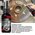 Super Rust Remover Spray Metal Surface Chrome Paint Car Iron Cleaning Efficient Rust Converter Car Anti-rust Spray Accessories